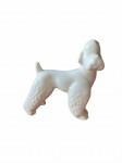 Ceramiczna figurka pudla 