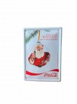 Tabliczka reklamowa ze Świętym Mikołajem - Coca-Cola