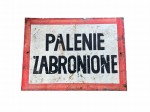 Tabliczka BHP - Palenie Zabronione 