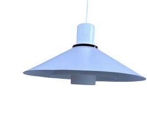 Szara Lampa wisząca - Space Age