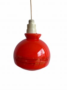Szklana lampa wisząca-Polam 