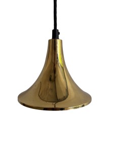 Złota mała lampa wisząca- Dania
