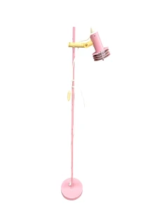 Lampa stojąca-różowa 