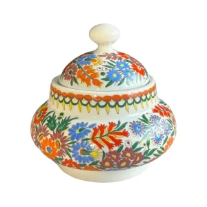 Cukierniczka z porcelany ręcznie malowana - Wawel