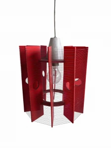 Lampa wisząca - żyłkowa ikona PRL 