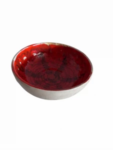 Ceramiczna popielnica retro 