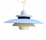 Biała lampa space age- Belux