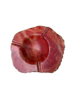Alabastrowa popielnica-czerwona