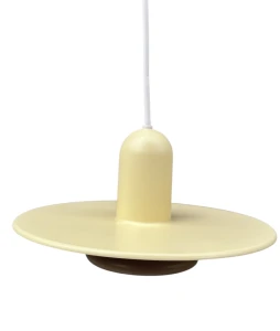 Lampa spodek - Żółta 