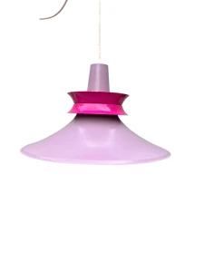 Jagodowa lampa wisząca-space Age 