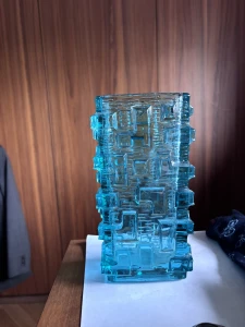 Wazon proj. Jiri Brabec  wzór "Labyrinth", rok 1969