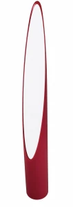 Lustro stojące Lipstick -szminka  Rodolfo Bonetti - czerwone