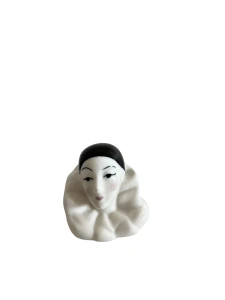 Popiersie Pierrot – porcelana, Niemcy, lata 90.