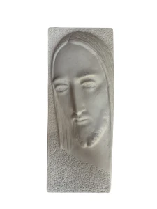Gipsowa płaskorzeźba Jezus – lata 90.
