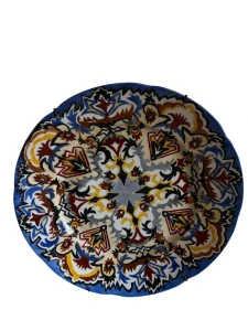 Ozdobny talerz ceramiczny, Rumunia, lata 70