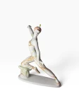 Porcelanowa figurka Kobiety - Hollohaza 
