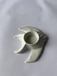 Ceramiczny świecznik w kształcie ryby