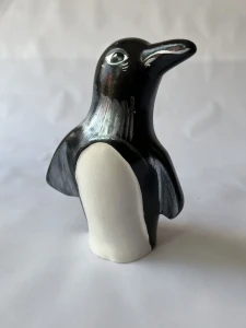 Ceramiczna figurka pingwina