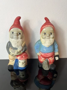 Ceramiczny krasnal 