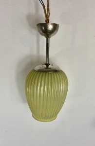 Lampa wisząca art deco 