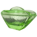  Szklane puzderko w stylu Art deco - Lausitzer Glas