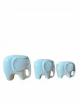 Porcelanowe figurki słoni